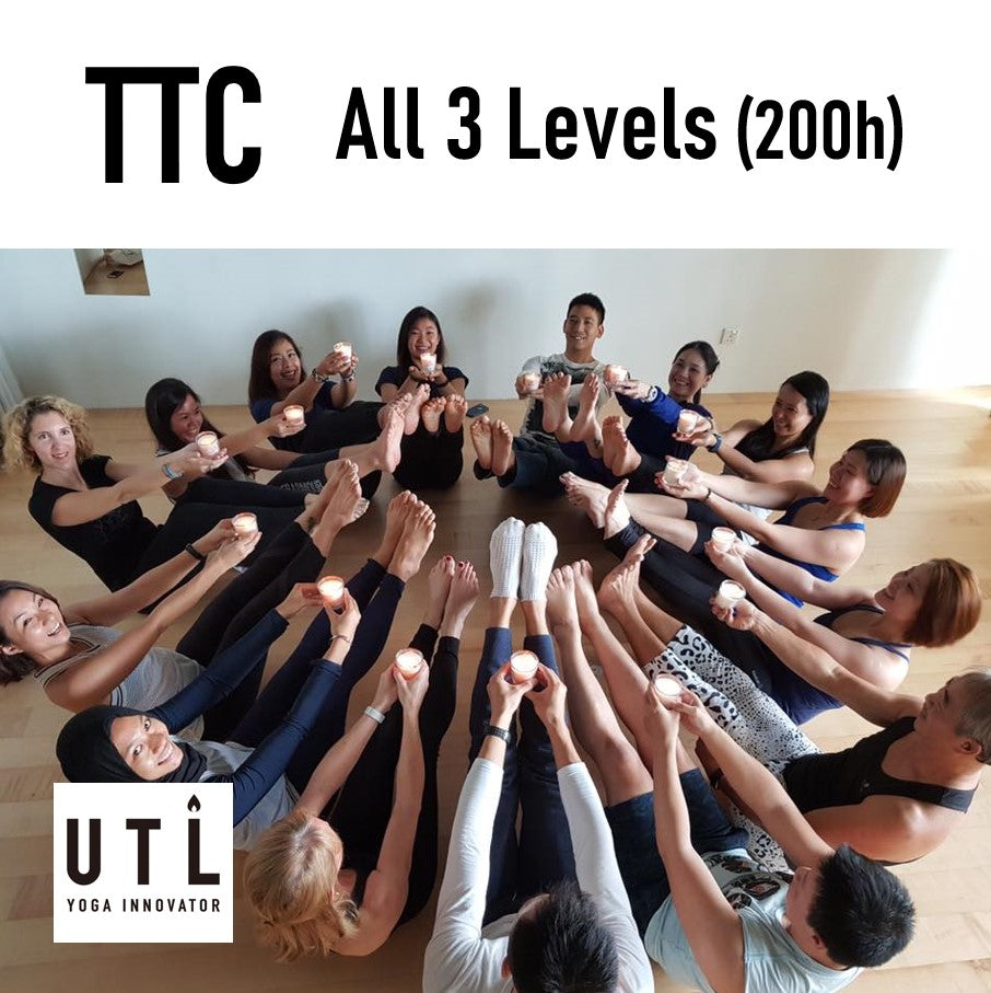 TTC All 3 Levels (UTL RYT200 Yoga Teacher Training)