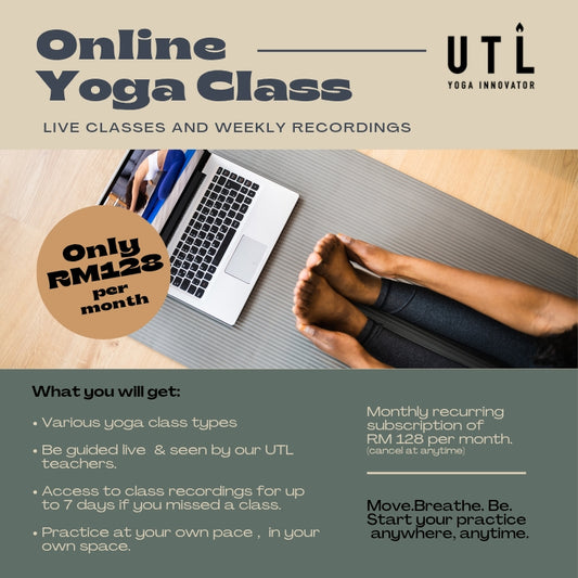 1- MONTH LIVE ONLINE CLASSES & VIDEO RECORDINGS