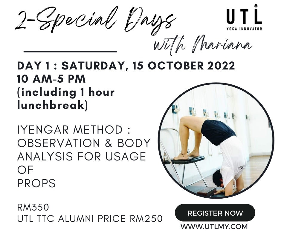 [DAY1] 2 Special Days with Mariana (10am, Sat, 15 Oct 2022)
