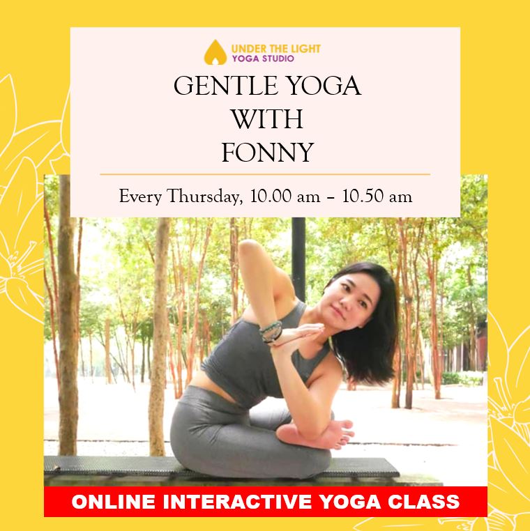 [Online] Gentle Yoga for beginners (50min) at 10.00am Thu on 2 Apr 2020 -finished